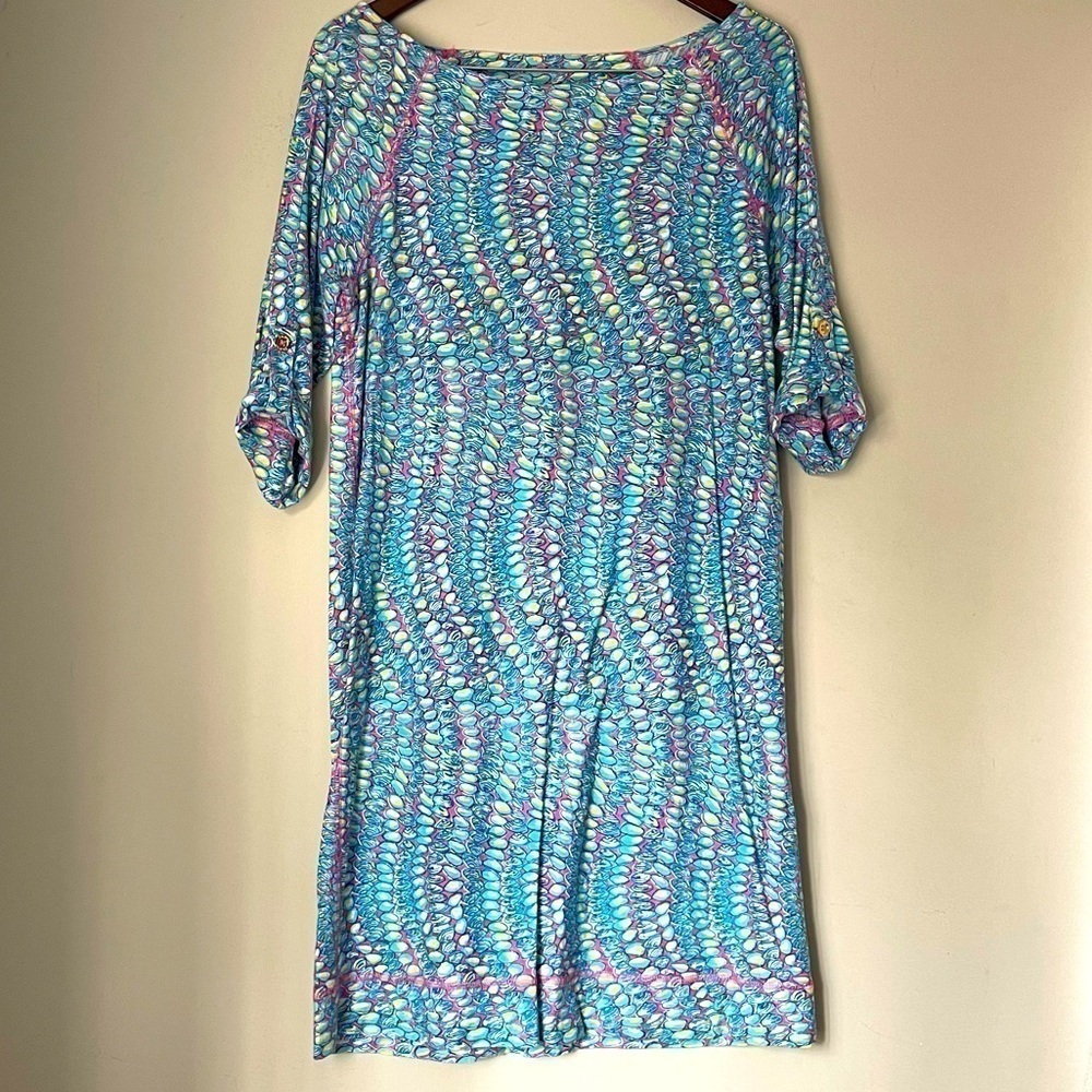 Lilly Pulitzer | Camie Clam Medium Dress in Clam Jam Blue | Medium​​​